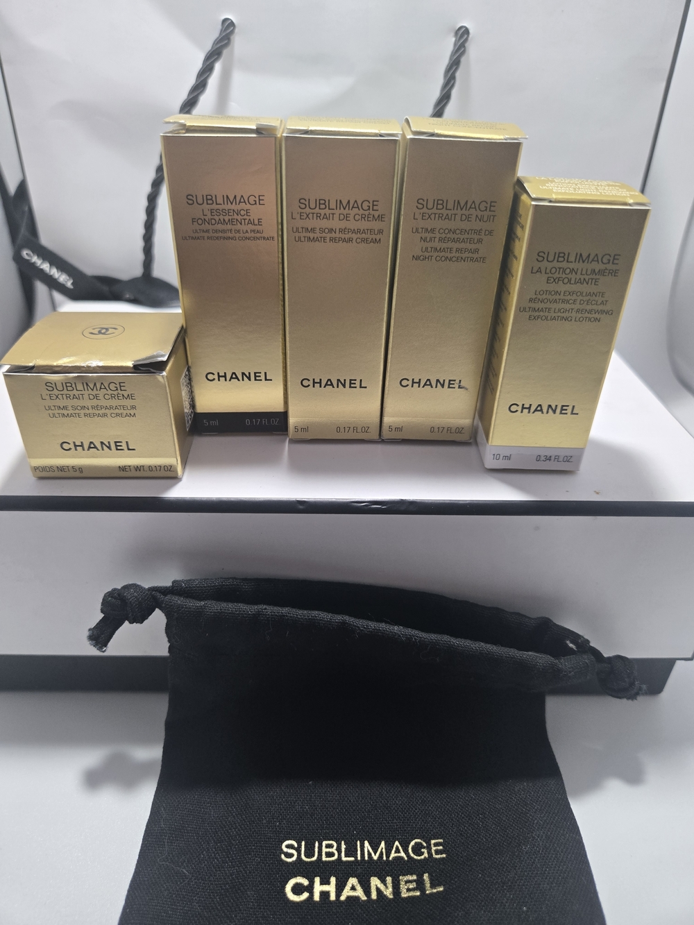 CHANEL Sublimage Skincare Samples